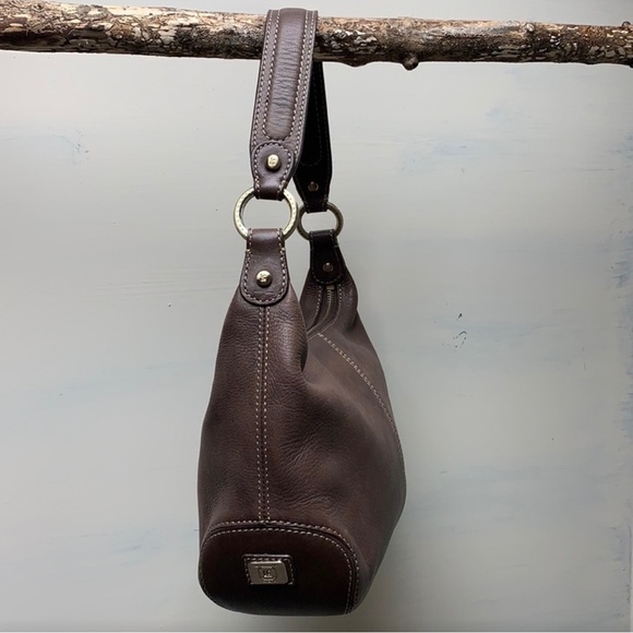 Liz Claiborne Leather Shoulder Bag - Picture 3 of 8